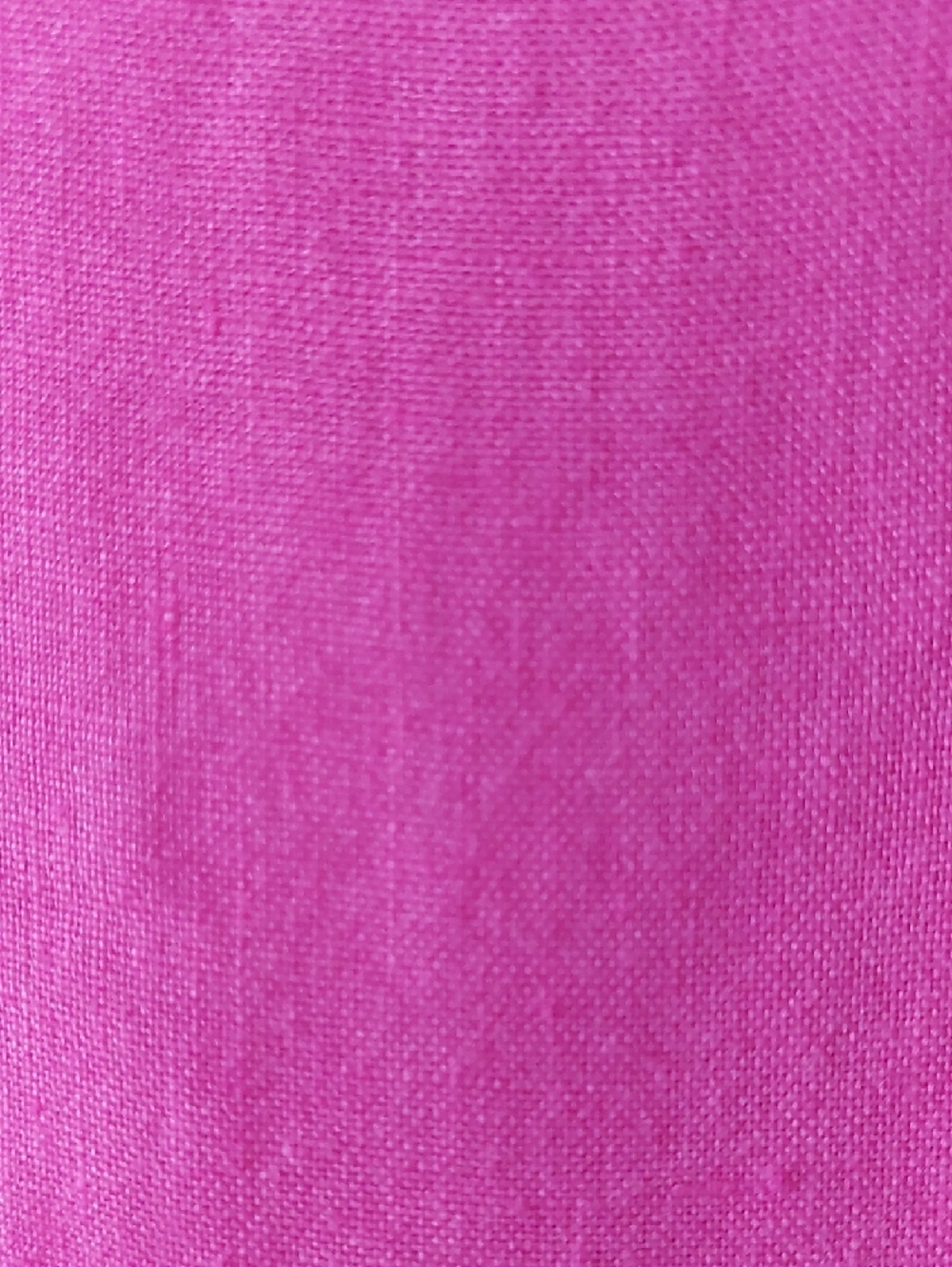 Size M, Martina Innocenti Pink Floral Embossed Short Sleeve 100% Linen DRESS - Picture 7 of 13